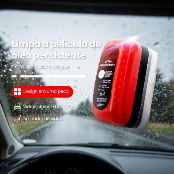 Escova de limpeza de filme de óleo de vidro de carro 120ml Caixa Colorido Armazenamento Conveniente FYMC101